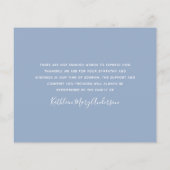 Budget Butterfly Foto Funeral Hartelijk dank (Achterkant)