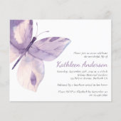 Budget Butterfly Viering Life Invitation (Voorkant)