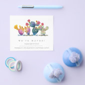 Budget Cactus Nieuwe Home Verhuisaankondiging Flyer (Enkel)