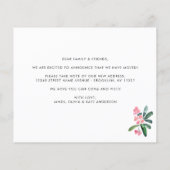 Budget Cactus We hebben de 'Home Moving Announceme (Achterkant)