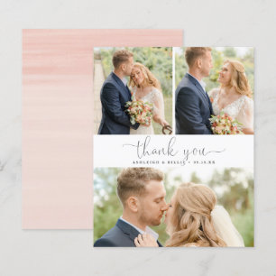 Budget Calligrafie 3 Foto Collage Hartelijk dank