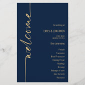 BUDGET Calligrafie - marineweddenschap (Voorkant)