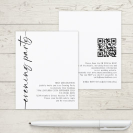 BUDGET Calligrafie QR Code Weddenschappen Evening 