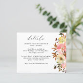 Budget Candy Roze & Gele Bloemendetails (Staand voorkant)