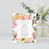 Budget Candy Roze & Gele Bloemengraduatiefeest (Staand voorkant)