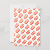 Budget Carnival Circus Festival Party Kind Birthda Notitiekaartje (Achterkant)