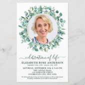 Budget Celebration Life Eucalyptus Photo Funeral (Voorkant)