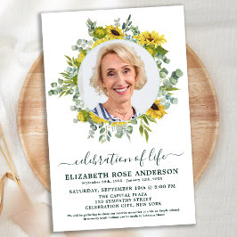 Budget Celebration Life Sunflower Eucalyptus Foto