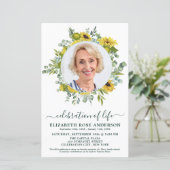 Budget Celebration Life Sunflower Eucalyptus Foto (Staand voorkant)