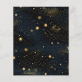 Budget Celestial Crescent Moon Gouden Bruiloft (Achterkant)