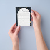 Budget Celestial Sun Moon Bride voor advies brochu Flyer (Hand)