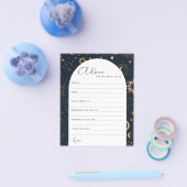 Budget Celestial Sun Moon Bride voor advies brochu Flyer (Enkel)