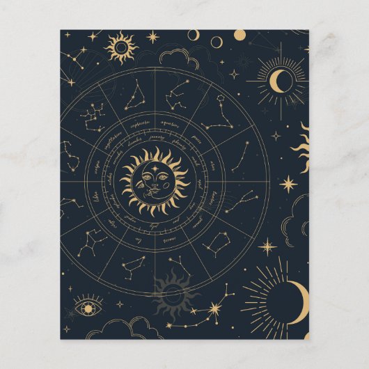 BUDGET Celsius Calendar Arch Save the Date Flyer (Achterkant)