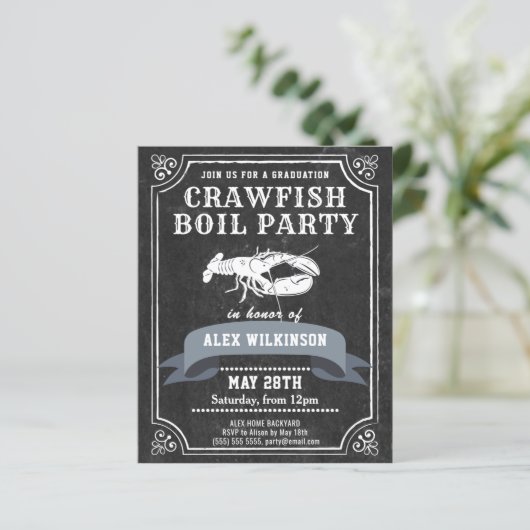 BUDGET Chalkboard 3 Foto AFSTUDEERDER Crawfish Inv (Staand voorkant)