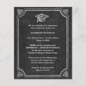 BUDGET Chalkboard AFSTUDEERDER Crawfish Boil Uitno (Achterkant)