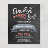 BUDGET Chalkboard AFSTUDEERDER Crawfish Boil Uitno (Voorkant)