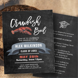 BUDGET Chalkboard AFSTUDEERDER Crawfish Boil Uitno