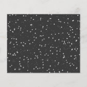 Budget Chalkboard Collage Snowy Kerstfeestdag Flyer (Achterkant)