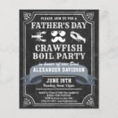 BUDGET Chalkboard Vaderdag Crawfish Innodiging (Voorkant)