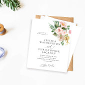 Budget Champagne & Pink Floral Wedding