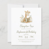 Budget Chapter One Sage Green 1st Birthday Party (Voorkant)