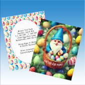 Budget Charmant Gnome & Basket Easter Egg Hunt Flyer