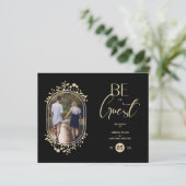 Budget Cheap Minimalist Fancy Photo Golden Effect (Staand voorkant)