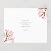 Budget Cherry Blossom Sakura Tree We hebben verhui (Achterkant)