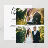 Budget Chic 2 Photos Collage Hand Lettered (Voorkant / Achterkant)