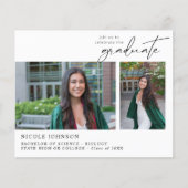 Budget Chic 5 multi-foto Afstuderen Flyer (Voorkant)