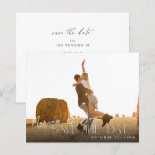 Budget Chic Fotostrip Save the Date 2 (Voorkant / Achterkant)