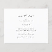 Budget Chic Fotostrip Save the Date 2 (Achterkant)