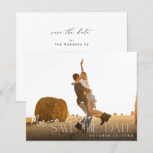 Budget Chic Fotostrip Save the Date 2
