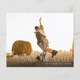 Budget Chic Fotostrip Save the Date 2 Flyer