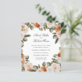 Budget Chic Oranje Ivory MOSS groene bruiloft (Staand voorkant)