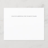 BUDGET Chic Roos Gold Floral Weddenschap BESPAAR D (Achterkant)