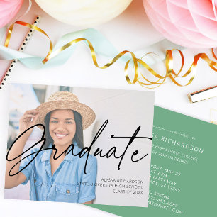 Budget Chic Script H Fotogradatie Partij Groen Flyer