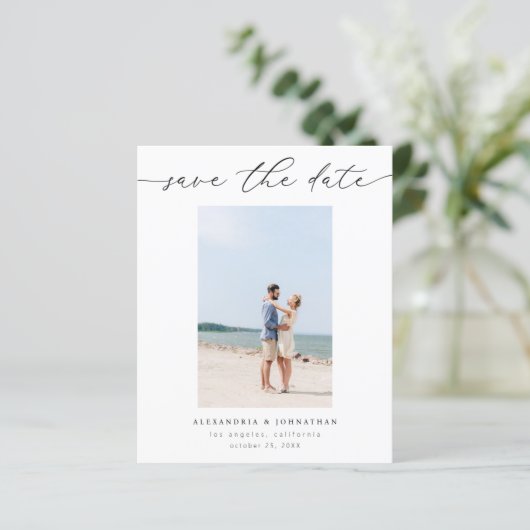 Budget Chic Stijlvolle Mod Foto Opslaan van de Dat (Staand voorkant)