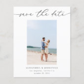 Budget Chic Stijlvolle Mod Foto Opslaan van de Dat Flyer (Voorkant)