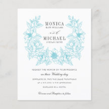 BUDGET Chique AQUA Magnolia Krans Bruiloft