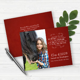 Budget Christelijk Afstuderen Bijbel Verse Red