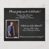 Budget Christelijk Bijbel Verse Afstuderen Foto (Achterkant)