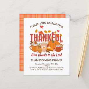 Budget Christelijk Plaid DANKBARE Thanksgiving