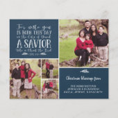 Budget Christelijke kerstcollage Luke 2 Foto (Voorkant)