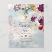 BUDGET CHRISTENING Invite Baptism Bautizo Bautismo (Voorkant)