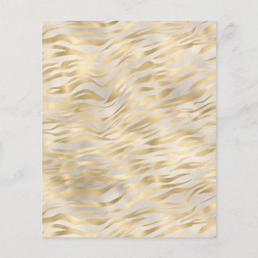 Budget Christmas Tree Menu Card Paper Sheet (Achterkant)