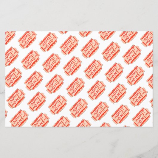 Budget Circus Carnaval Show Ticket Leuke Verjaarda (Achterkant)