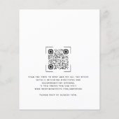 BUDGET Cirkel Foto QR Code Weddenschap (Achterkant)