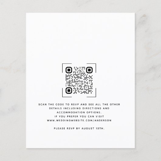 BUDGET Cirkel Foto QR Code Weddenschap (Achterkant)