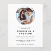 BUDGET Cirkel Foto QR Code Weddenschap (Voorkant)